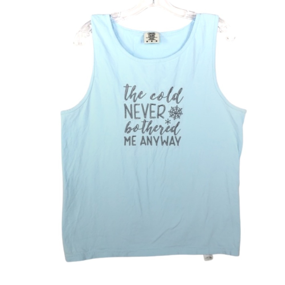 Comfort Colors Disney Frozen Elsa Tank Top